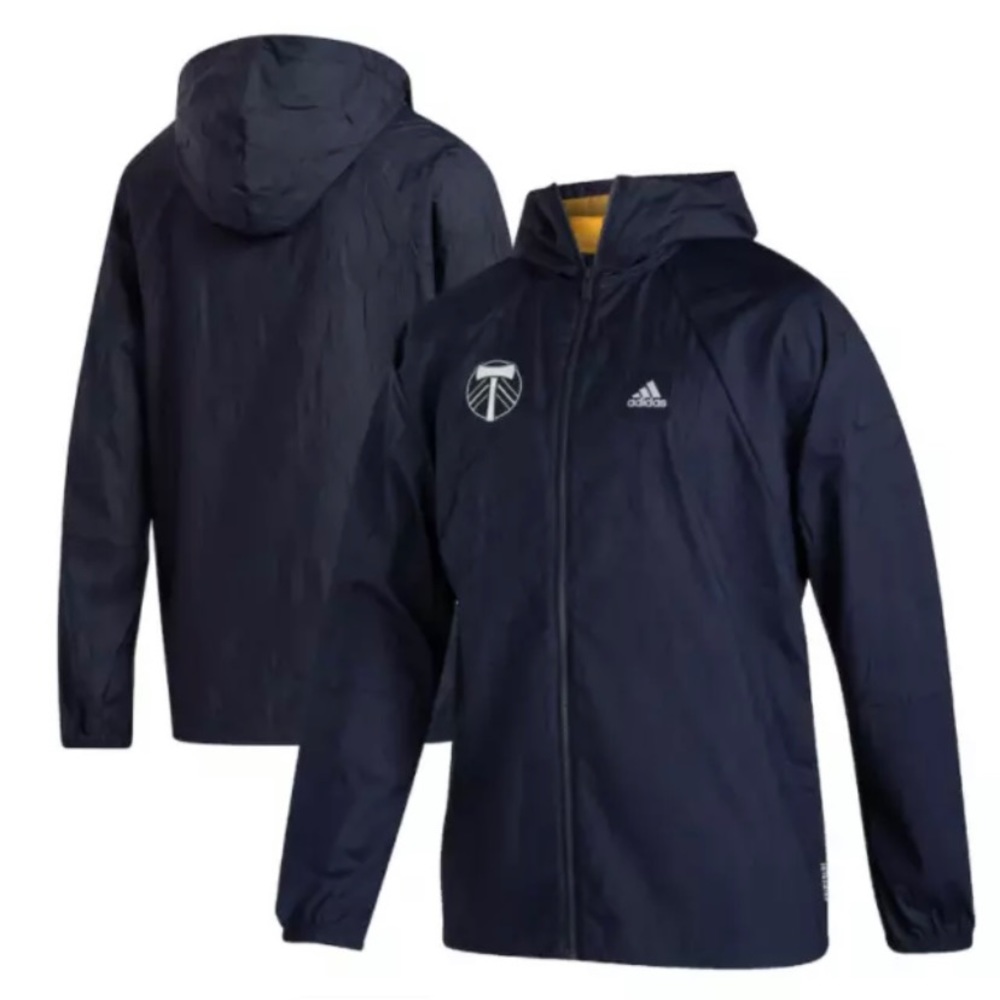 NEW Adidas Portland Timbers Windbreaker Hacker